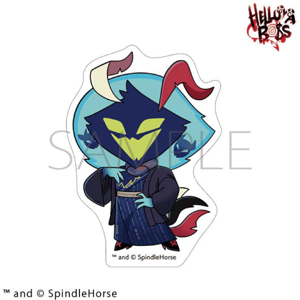 (Goods - Sticker) Helluva Boss Sticker / Ozzie Kimono Chibi