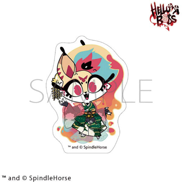 (Goods - Sticker) Helluva Boss Sticker / Queen Bee Kimono Chibi