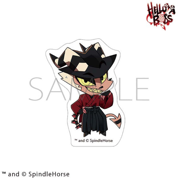 (Goods - Sticker) Helluva Boss Sticker / Striker Kimono Chibi