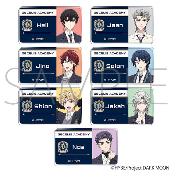 (Goods - Clip) DARK MOON: The Blood Altar Acrylic Name Clip Collection (Blind Box -Single)