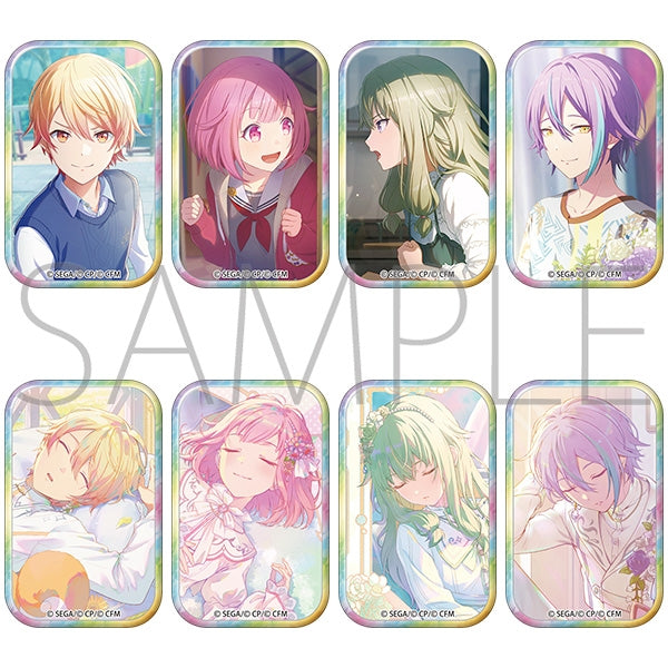 (Goods - Badge) Hatsune Miku: Colorful Stage! Square Badge Collection / vol. 58 B (Blind Box -Single)