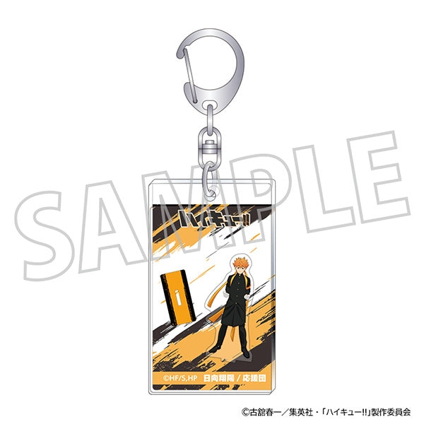 (Goods - Key Chain) Haikyu!! Miniature Acrylic Stand Style Key Chain - Shoyo Hinata