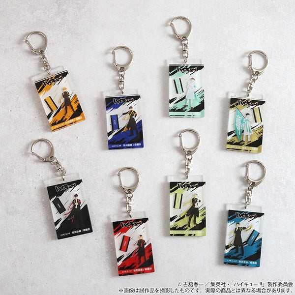 (Goods - Key Chain) Haikyu!! Miniature Acrylic Stand Style Key Chain - Tobio Kageyama