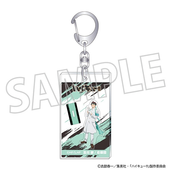 (Goods - Key Chain) Haikyu!! Miniature Acrylic Stand Style Key Chain - Toru Oikawa