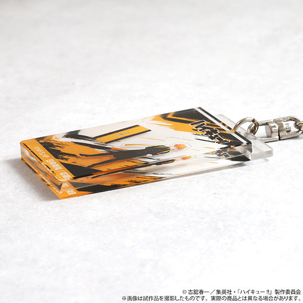 (Goods - Key Chain) Haikyu!! Miniature Acrylic Stand Style Key Chain - Toru Oikawa