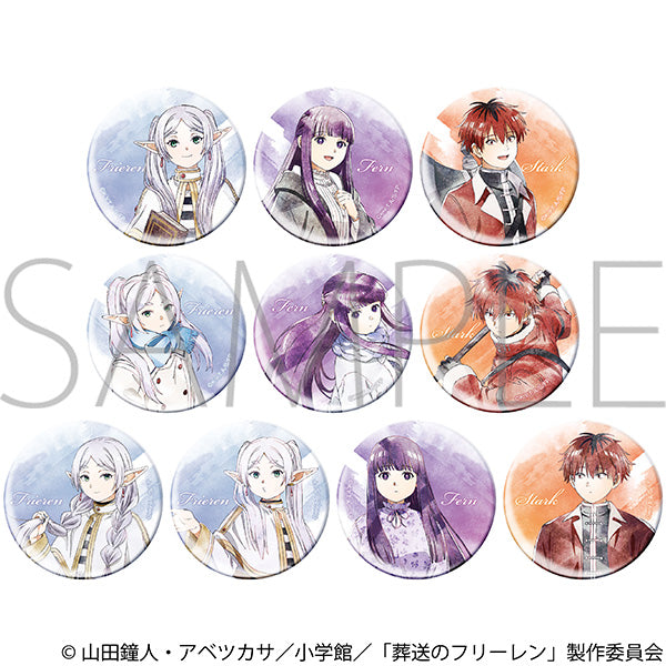 (Goods - Badge) Frieren: Beyond Journey's End Chara Badge Collection / Art-Pic (Blind Box -Single)