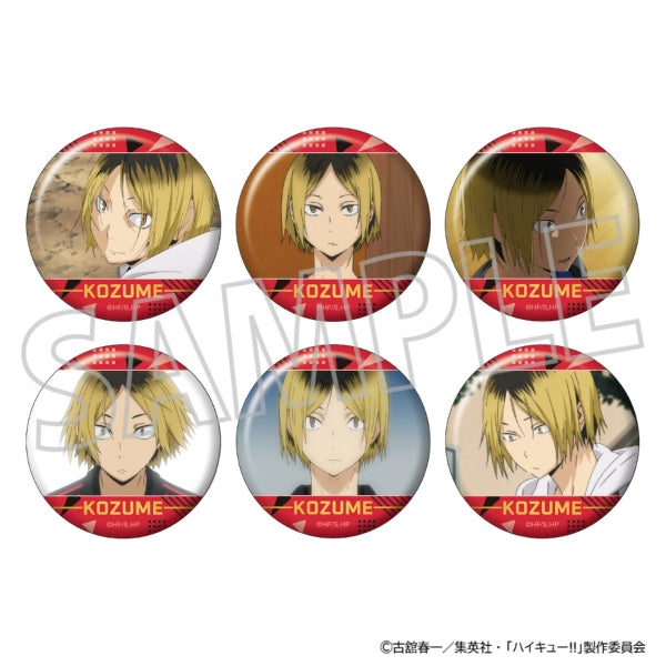 (Goods - Badge) Haikyu!! Kozume Bonanza Character Badge Collection (Blind Box -Single)