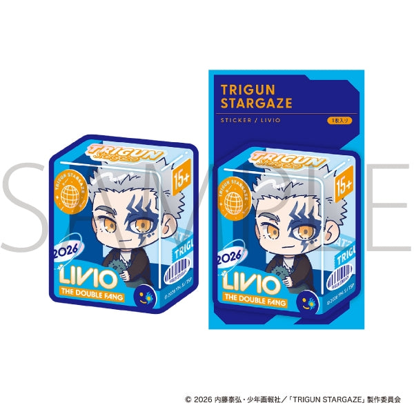 (Goods - Sticker) TRIGUN STARGAZE Sticker - Livio (Chibi)