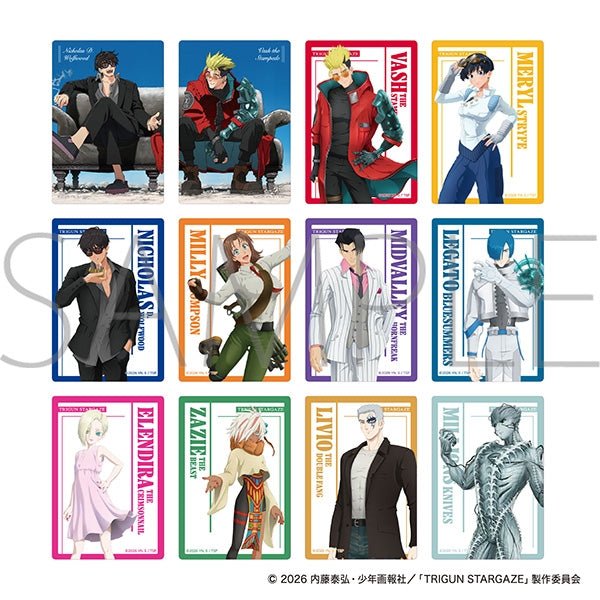 (Goods - Card) TRIGUN STARGAZE Iridescent Art Collection (Blind Box -Single)
