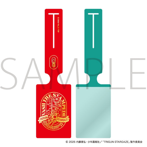 (Goods - Name Tag) TRIGUN STARGAZE Luggage Tag - Vash