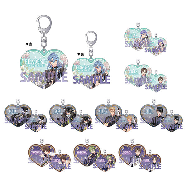 (Goods - Keychain) NU: Carnival Double-sided Acrylic Keychain Collection / Forest Carnival, Army x Blood x Oath, Chimes of Darkness (Blind Box -Single)