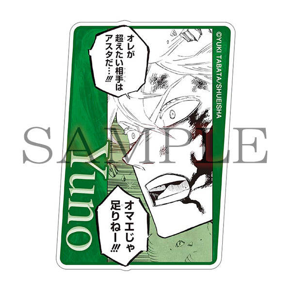 (Goods - Sticker) Black Clover Sticker Yuno