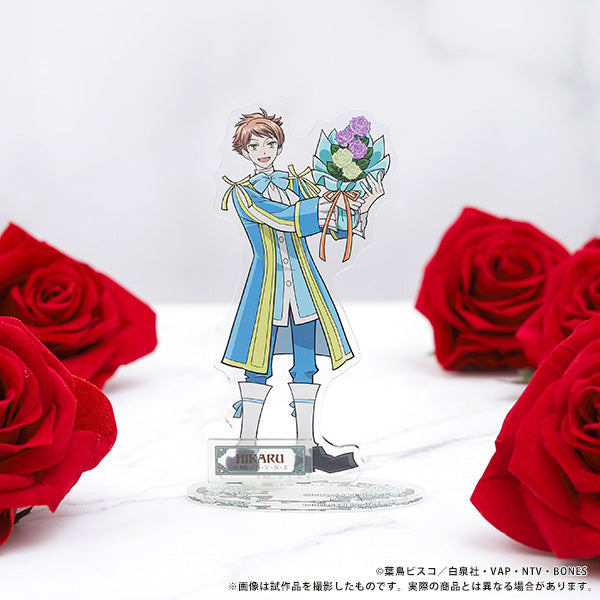 (Goods - Acrylic Stand) Ouran High School Host Club Bouquet For You! Acrylic Stand Hikaru Hitachiin