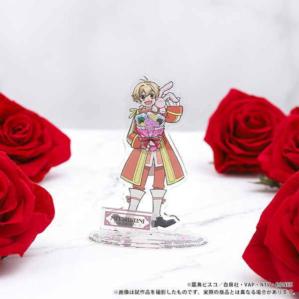 (Goods - Acrylic Stand) Ouran High School Host Club Bouquet For You! Acrylic Stand Mitsukuni Haninozuka