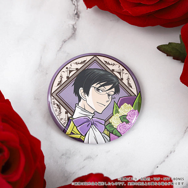 (Goods - Badge) Ouran High School Host Club Bouquet For You! Trading Button Badge (Blind Box -Single)