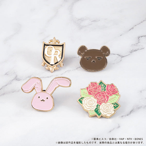 (Goods - Badge) Ouran High School Host Club Bouquet For You! Pin Set