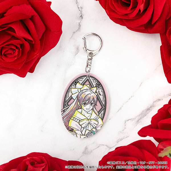 (Goods - Keychain) Ouran High School Host Club Bouquet For You! Acrylic Keychain Haruhi Fujioka