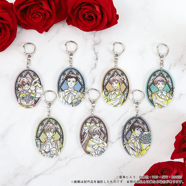 (Goods - Keychain) Ouran High School Host Club Bouquet For You! Acrylic Keychain Haruhi Fujioka