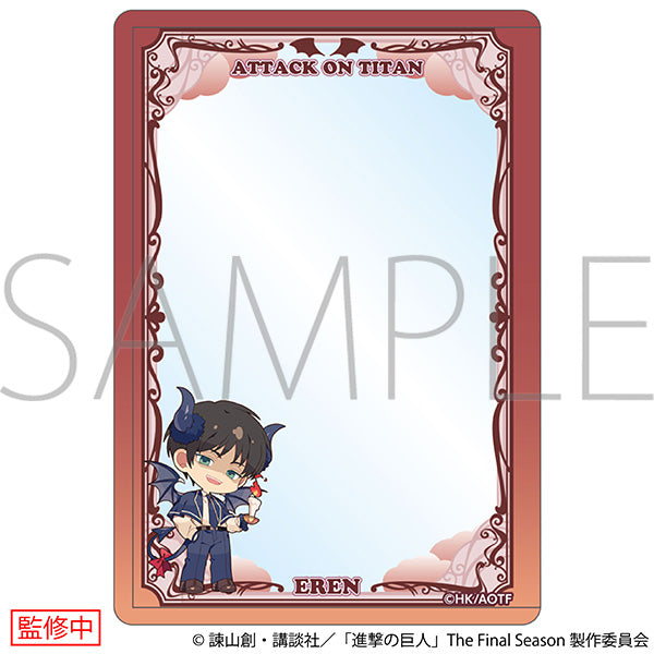 (Goods - Card Case) Attack on Titan Hard Card Case / Eren ～Devil～