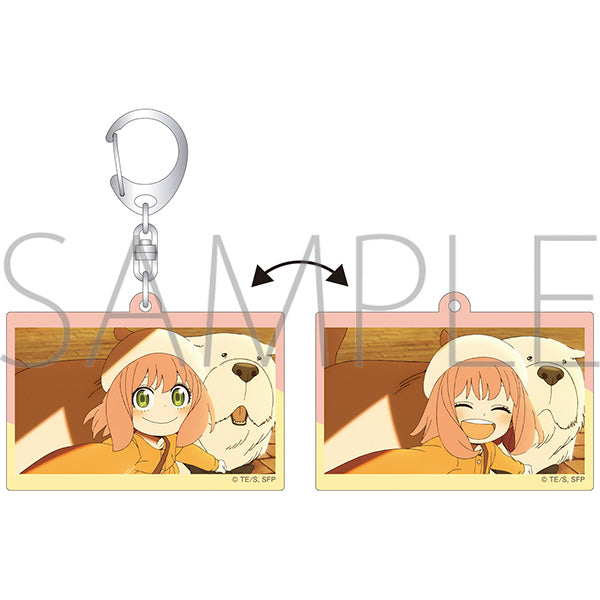 (Goods - Keychain) SPY x FAMILY Lenticular Keychain Season 3 ED ver. Anya & Bond