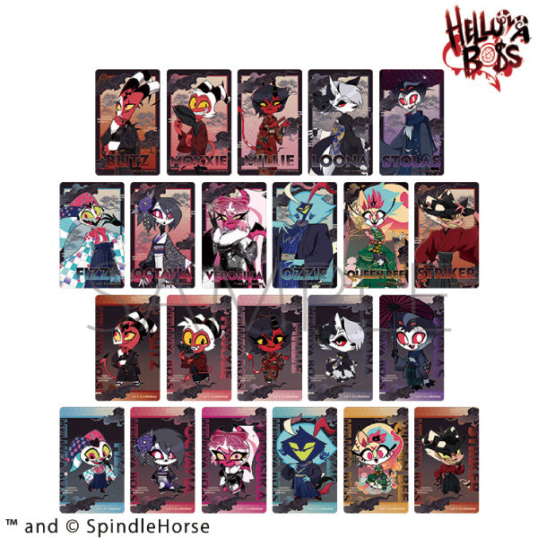 (Goods - Card) Helluva Boss Commemorative Clear Card Collection / Kimono (Blind Box -Single)