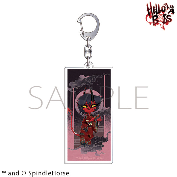 (Goods - Keychain) Helluva Boss Acrylic Keychain / Millie Kimono