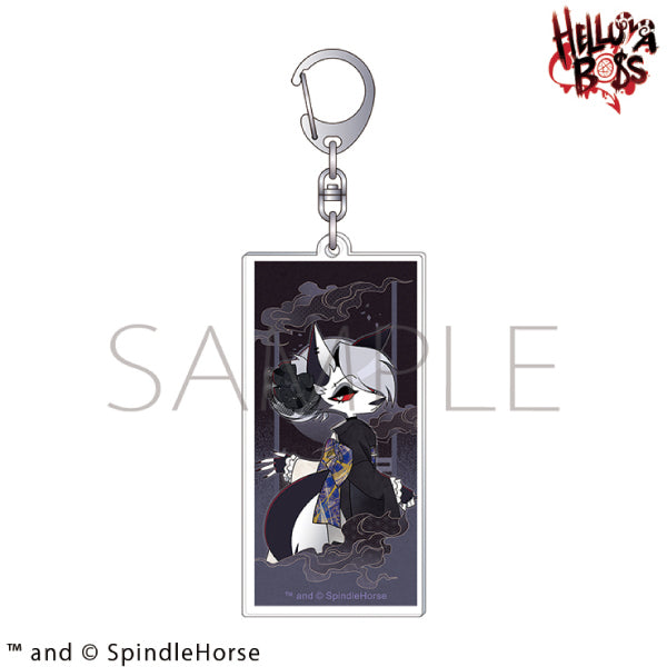 (Goods - Keychain) Helluva Boss Acrylic Keychain / Loona Kimono