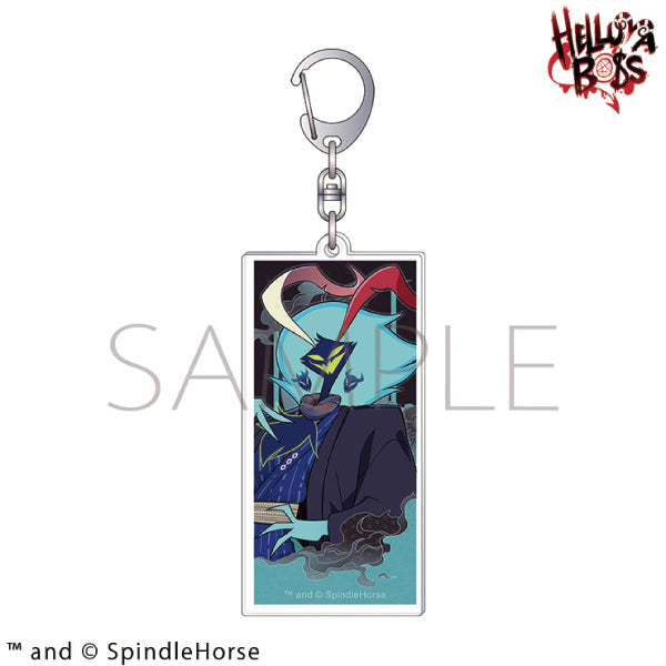 (Goods - Keychain) Helluva Boss Acrylic Keychain / Ozzie Kimono