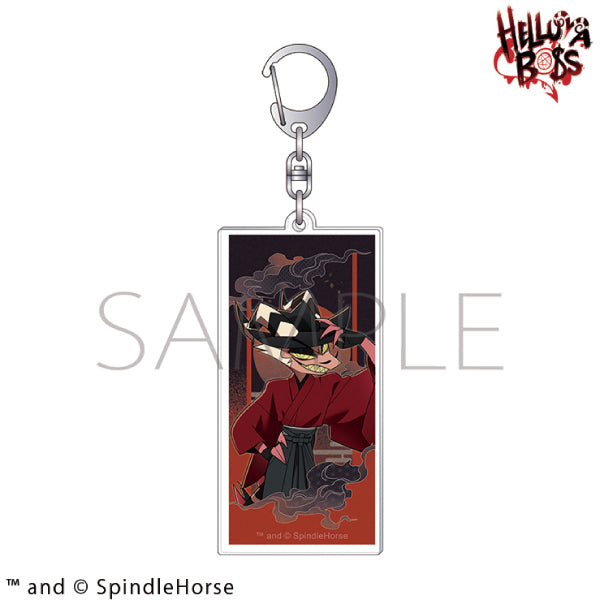 (Goods - Keychain) Helluva Boss Acrylic Keychain / Striker Kimono