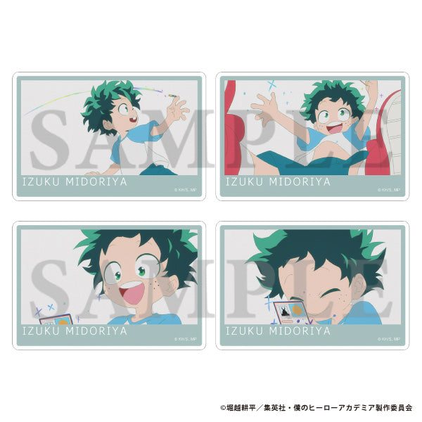 (Goods - Acrylic Stand) My Hero Academia Anime Visual Plate Set - FINAL SEASON ED Midoriya
