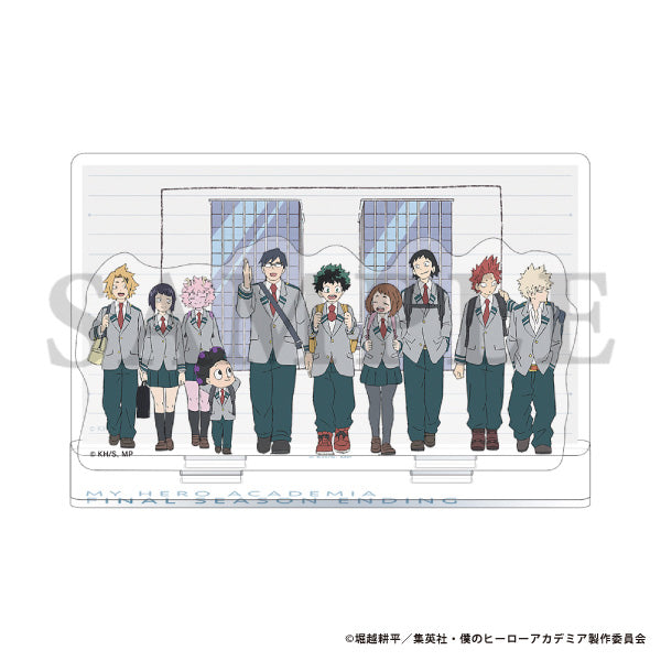 (Goods - Acrylic Stand) My Hero Academia Anime Acrylic Diorama - FINAL SEASON ED 1-A