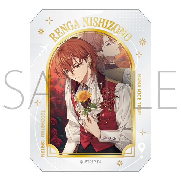 (Goods - Card) 18TRIP Glassy Collection / Morning Troupe, Afternoon Troupe (Blind Box -Single)