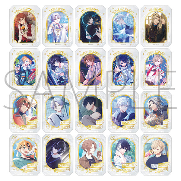 (Goods - Card) 18TRIP Glassy Collection / Morning Troupe, Afternoon Troupe (Blind Box -Single)