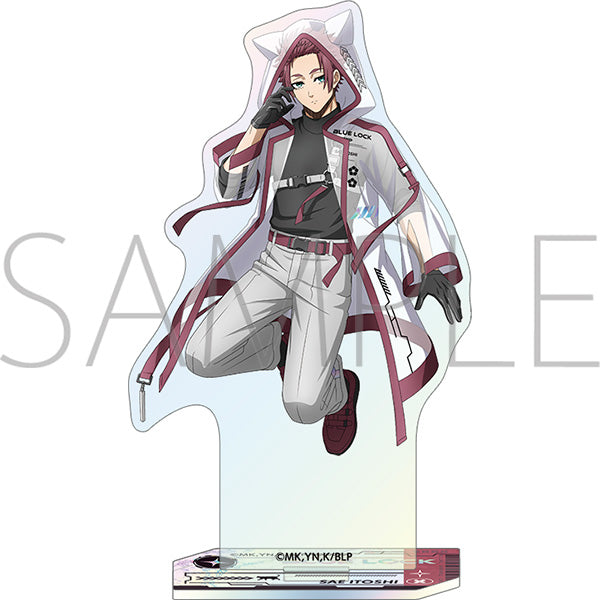 (Goods - Acrylic Stand) Blue Lock Season 2 Iridescent Acrylic Stand / Sae Itoshi Cyber Cat