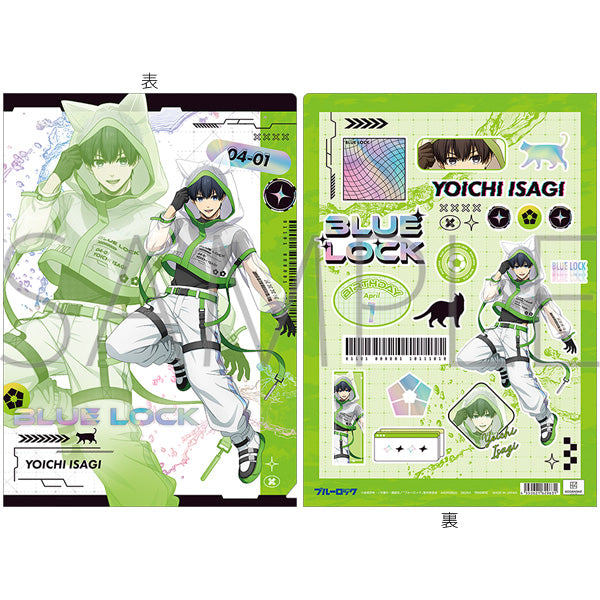 (Goods - Clear File) Blue Lock Season 2 Clear File / Yoichi Isagi Cyber Cat