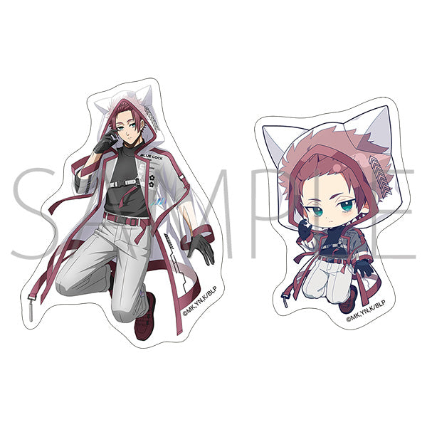 (Goods - Sticker) Blue Lock Season 2 Sticker Set / Sae Itoshi Cyber Cat