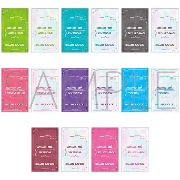 (Goods - Card) Blue Lock Season 2 Iridescent Foil Card Collection Cyber Cat (Blind Box -Single)