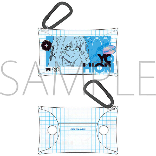 (Goods - Pouch) Blue Lock Season 2 Clear Pouch w/Carabiner / You Hiori Cyber Cat