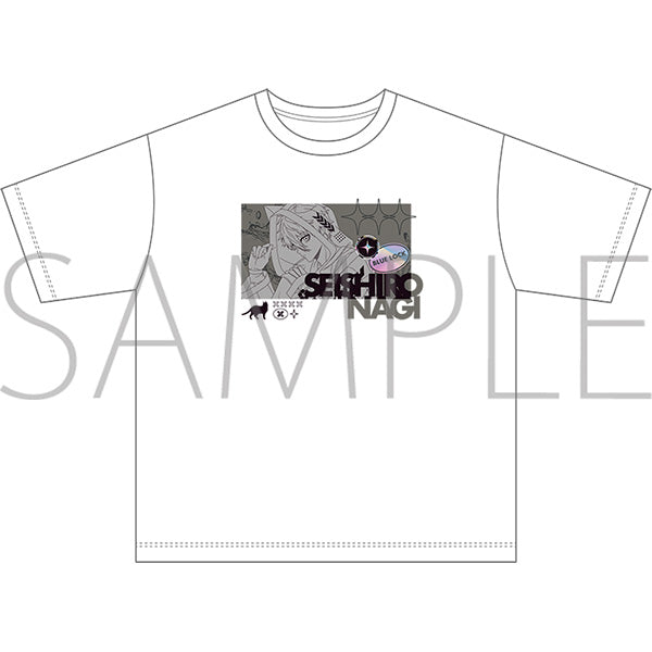 (Goods - Shirt) Blue Lock Season 2 Space A la mode T-shirt Collection / Seishiro Nagi Cyber Cat / L