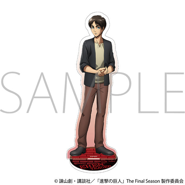 (Goods - Acrylic Stand) Attack on Titan Iridescent Acrylic Stand / Eren