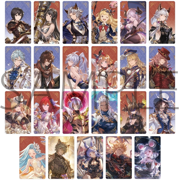 (Goods - Card) Granblue Fantasy Commemorative Clear Sheet Collection - Vol. 1 (Blind Box -Single)