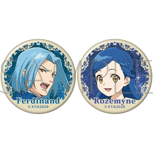 (Goods - Badge) Ascendance of a Bookworm Adopted Daughter of an Archduke Button Badge Set