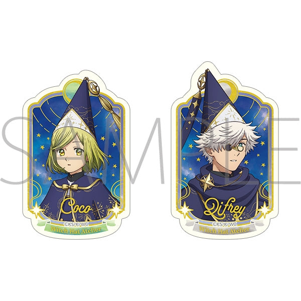 (Goods - Sticker) Witch Hat Atelier Sticker Set Coco & Qifery: Moon