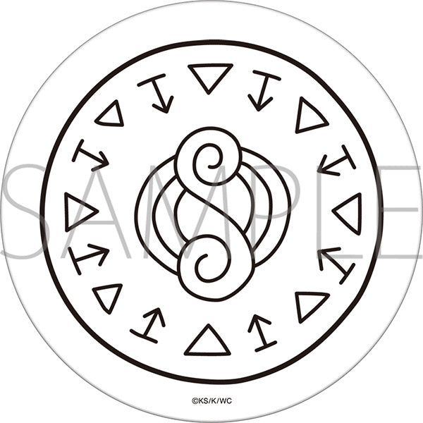 (Goods - Coaster) Witch Hat Atelier Hakunseki Coaster Flying Shoes Magic Circle