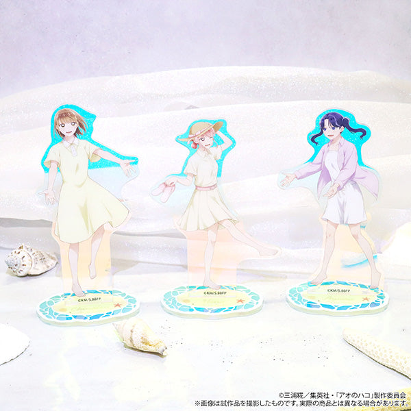 (Goods - Acrylic Stand) Blue Box Iridescent Acrylic Stand / Ayame Moriya ～Summer Colors～