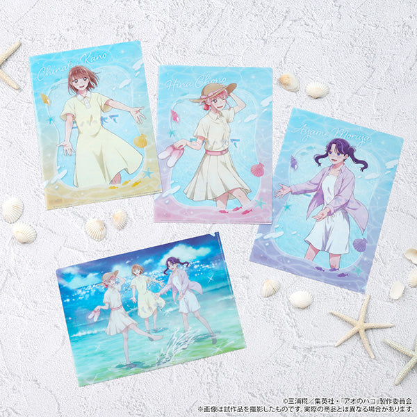 (Goods - Clear File) Blue Box Clear File / Chinatsu Kano ～Summer Colors～