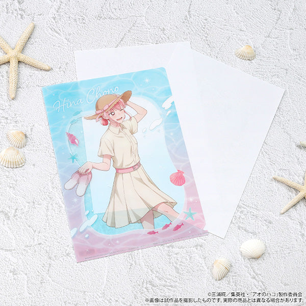 (Goods - Clear File) Blue Box Clear File / Ayame Moriya ～Summer Colors～