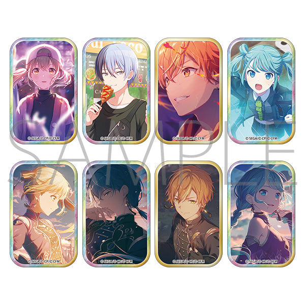 (Goods - Badge) Hatsune Miku: Colorful Stage! Square Badge Collection / vol. 59 A (Blind Box -Single)