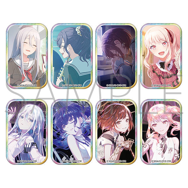 (Goods - Badge) Hatsune Miku: Colorful Stage! Square Badge Collection / vol. 59 B (Blind Box -Single)