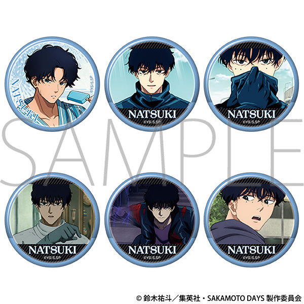 (Goods - Badge) SAKAMOTO DAYS Lots of Natsuki Seba Chara Badge Collection (Blind Box -Single)